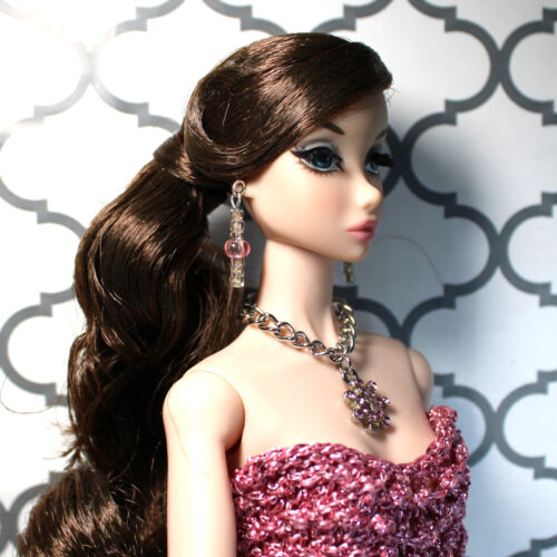 Misaki: Brown Side Ponytail - (Nude, Rebodied) - Image 3